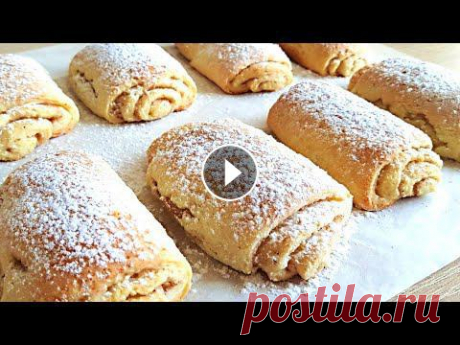 Творожное Печенье Рулетики с Корицей. Вкусное Печенье из Творога Творожное Печенье Рулетики с Корицей. Вкусное и ароматное печенье из творога с корицей готовится быстро и просто. Если вам понравилось ставьте ???? , ...