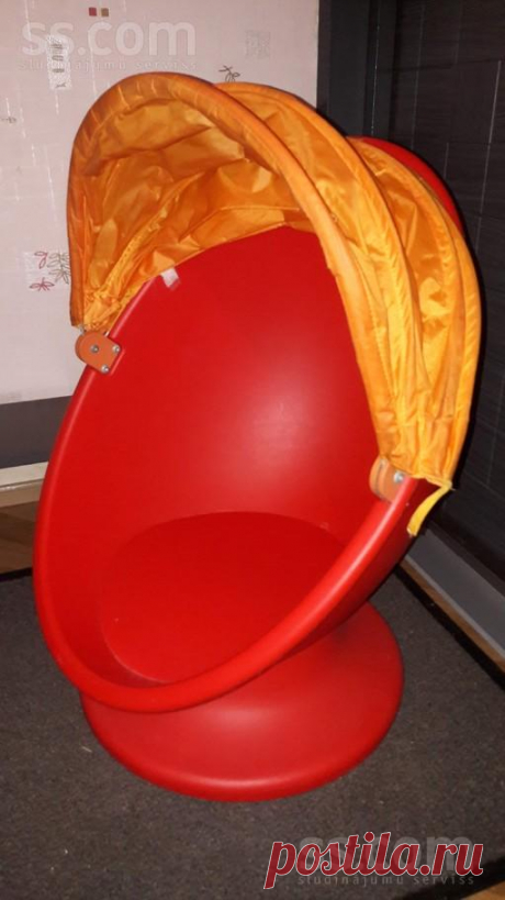 SS.COM Bērnu mēbeles - Bērnu istabu aprīkojums, Cena 20 €. Pardodu Ikea ražotu bērnu spēļu olu. asi. Smuks izmantot mantu - Sludinājumi