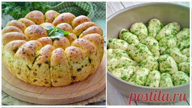 Самые пышные в мире чесночные булочки-пампушки.