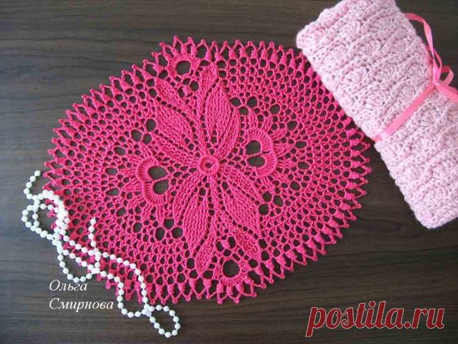 Овальная салфетка крючком НРАВИТСЯ ПОСТ? ДАЙТЕ НАМ ЗНАТЬ! НАПИШИТЕ КОММЕНТАРИЙ, СОХРАНИТЕ ЕГО В ЗАКЛАДКИ! А, МОЖЕТ, ВЯЗАЛИ ПОХОЖЕЕ ИЗДЕЛИЕ? БУДЕМ РАДЫ УЗНАТЬ О ВАШЕМ ОПЫТЕ! НОВЫЙ КОНКУРС С ДЕНЕЖНЫМИ ПРИЗАМИ! 