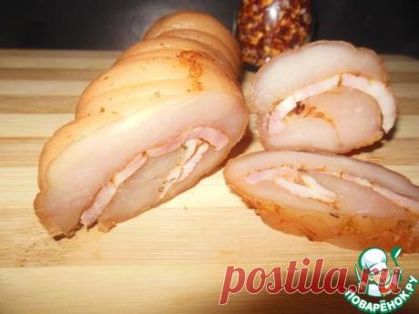 Вяленый куриный рулет - кулинарный рецепт