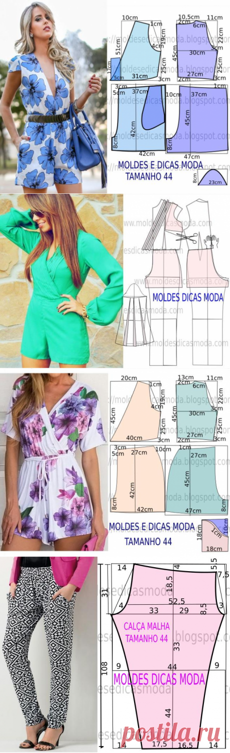 Брюки,шорты +выкройка(12часть).