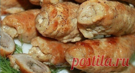 Сочные рулетики из говядины с сыром по-чешски - Женская красота
