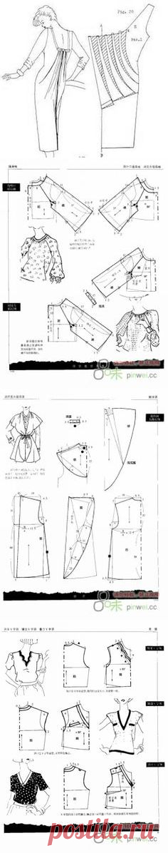 шитьё и моделирование в Pinterest