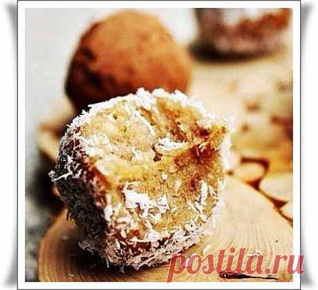 Простые и нежные конфеты из кешью.