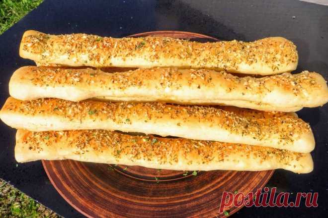 Сырно-чесночные хлебные палочки | Другая Кухня /Дневник фудблогера | Яндекс Дзен