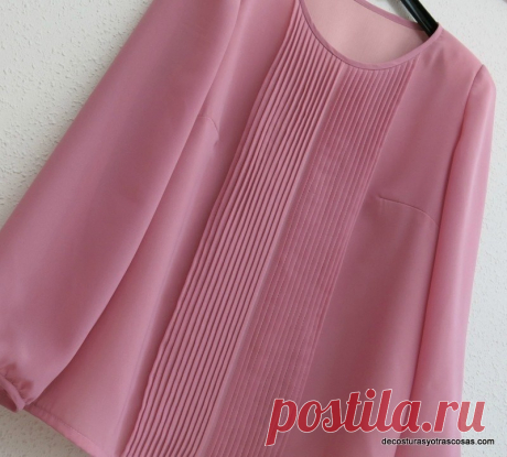 Декоративные складки на блузке!
#portnishka #техника_шитья #мастер_класс