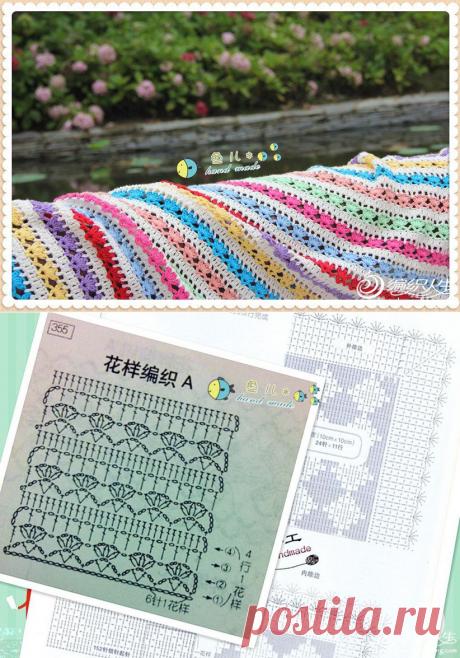 Плед для прынцессы. Очень просто!