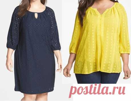 Блузка, туника или платье "plus size" по одной выкройке, на размеры с 48 по 62 (евр.).
#простыевыкройки #простыевещи #шитье #блузка #туника #платье #дляполных #выкройка