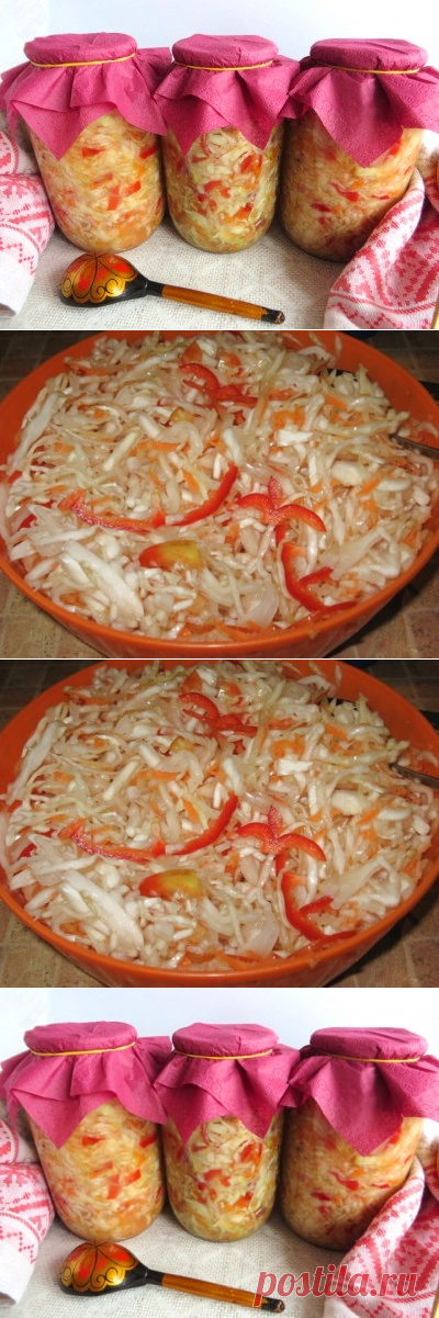 Закусочная капуста на зиму самая вкусная
