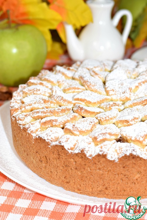 Пирог яблочный 