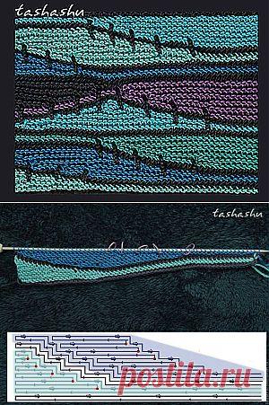 МК Волны из остатков пряжи. - Ярмарка Мастеров - ручная работа, handmade