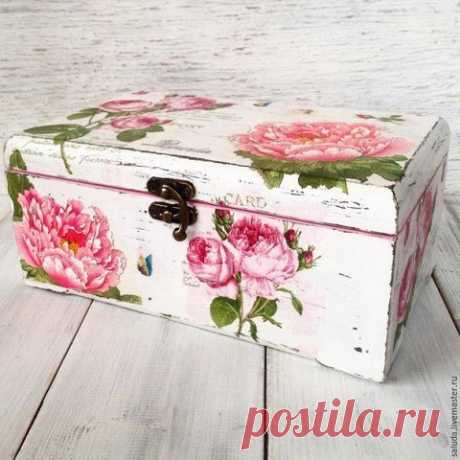 Декорируем шкатулку в стиле &quot;шебби-шик&quot;