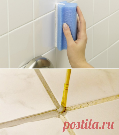 Обновляем швы кафеля — Мой дом