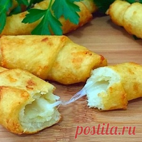 Картофельные рогалики с сыром - МирТесен