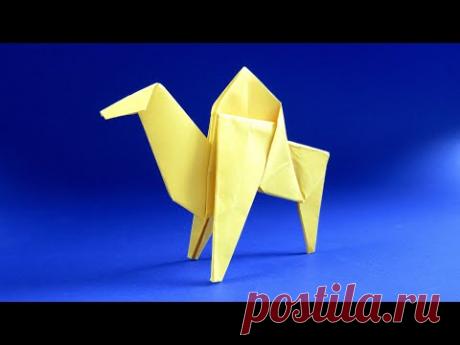 Как сделать верблюда из бумаги #shorts