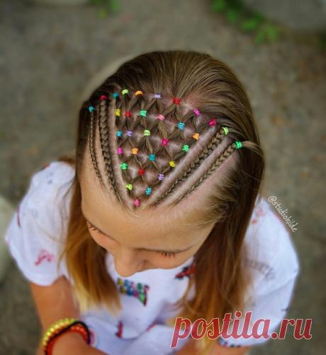 Детские необычные косички Модная одежда и дизайн интерьера своими руками