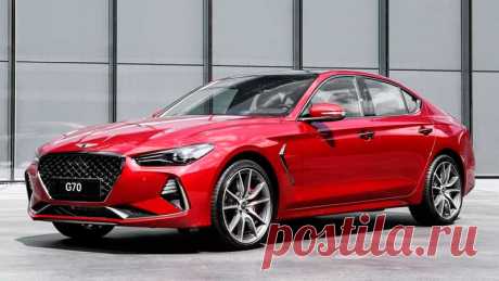 Седан Genesis G70 2020 с российским ценником