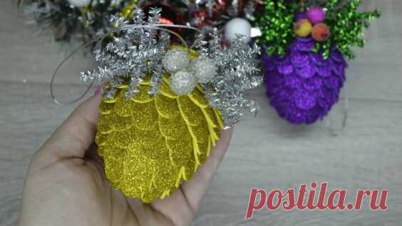 Пасхальная корзина🐔Курица из глиттерного фоамирана, фетра и картона/DIY Natalia Mazer - Яндекс.Видео