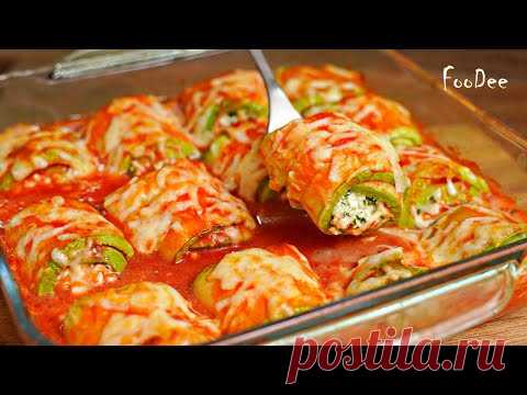 Лучшее блюдо с кабачками! И МЯСА не надо! Очень вкусный и простой рецепт - YouTubeКабачки – 2 шт. (общий вес около 1 кг)
Творог 9% – 200 г (можно заменить на сливочный сыр)
Сыр – 150 г
Томатный сок – 250 г
Сахар – по вкусу (чтобы сбалансировать кислоту томатного сока)
Чеснок – 2 зубчика
Яйцо – 1 шт.
Чеснок – небольшой пучок
Соль, черный молотый перец – по вкусу