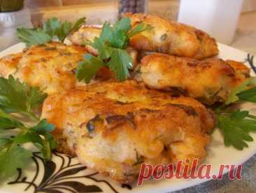 Котлеты рубленые с семгой — Домашняя кулинария