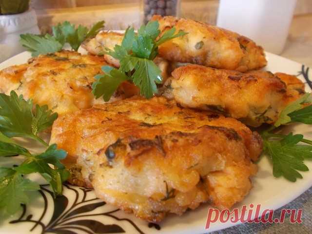 Котлеты рубленые с семгой — Домашняя кулинария