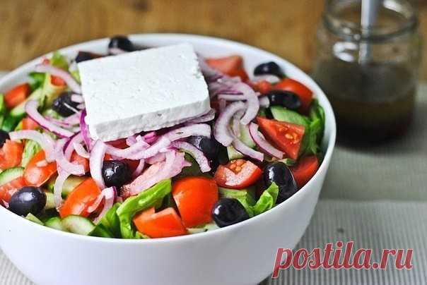 Греческий салат | Самые вкусные кулинарные рецепты