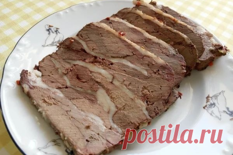 Деликатесная слоёнка из печени