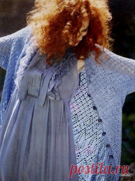 Кардиган ажурный