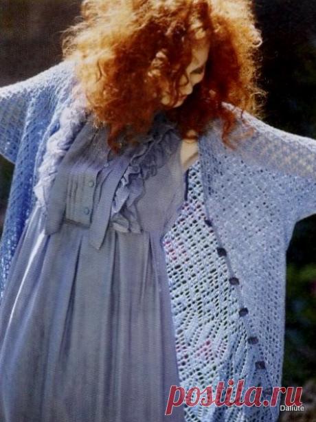 Кардиган ажурный