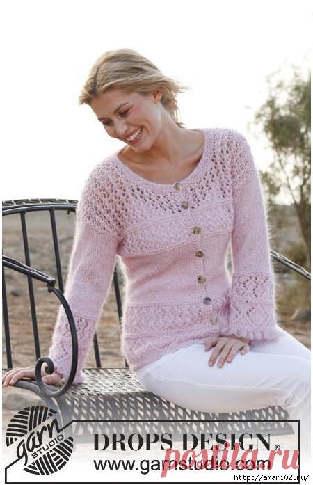 Ажурный жакет от Дропс..