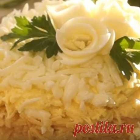 Салат "Неженка". Вкусный салат к праздничному столу - МирТесен