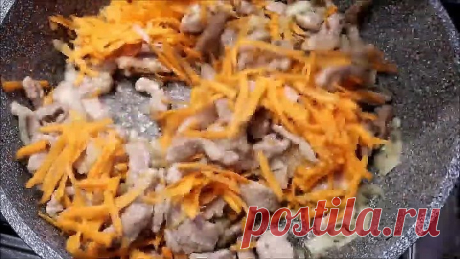 Мясо с рисом и овощами. Как быстро и вкусно накормить семью