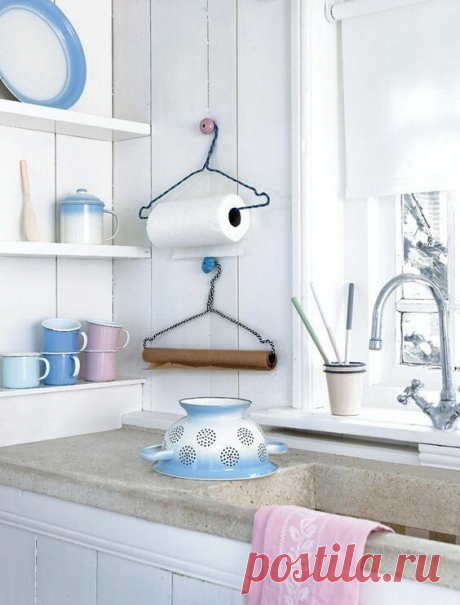 Гениальные вещи из старых вешалок — Сделай сам, идеи для творчества - DIY Ideas