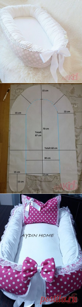 Кокон для новорожденных (гнездышко, babynest)