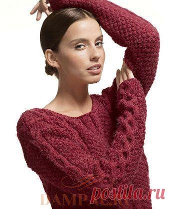 Женский вязаный джемпер «Baie d’Hiver»