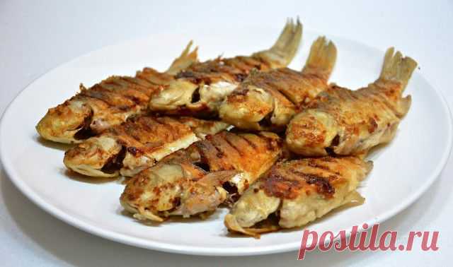 Карасики жареные