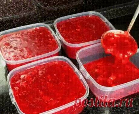 Клубника Перетёртая с Сахаром на Зиму Без Варки
