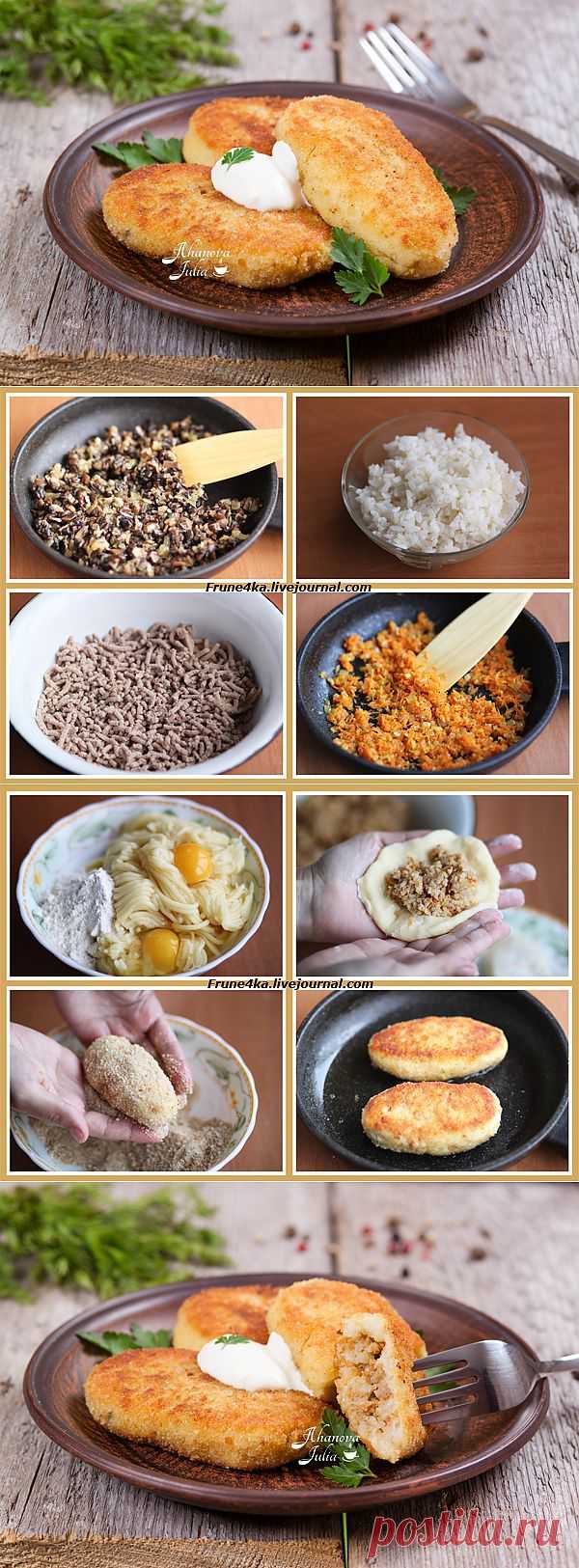 Идеальный Рецепт Картофельных Зраз с Мясом и Грибами.