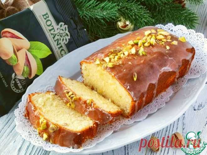 Лимонный кекс с орехами Кулинарный рецепт