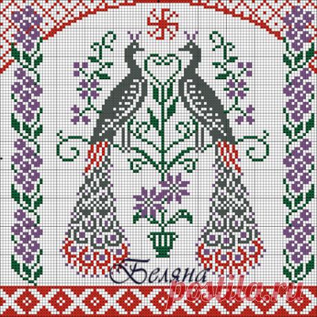Gallery.ru / Фото #94 - Птицы (схемы) - Olgakam