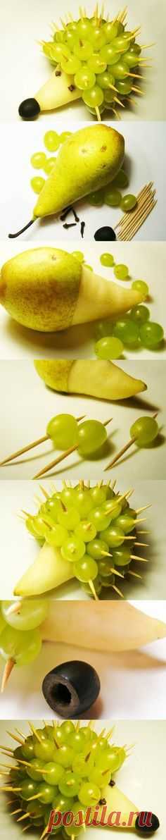 Food Art DIY - Hedgehog |