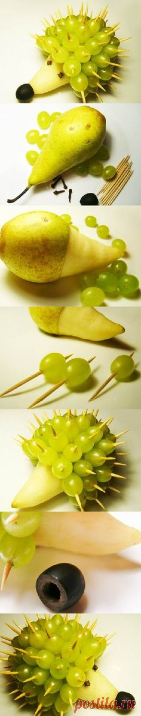 Food Art DIY - Hedgehog |