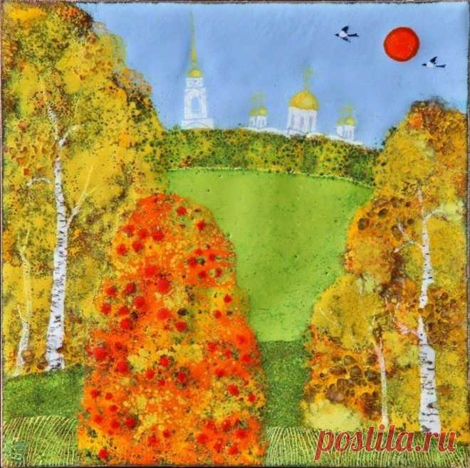 ЭМАЛИ - Сахарова Елена эмаль керамика украшения