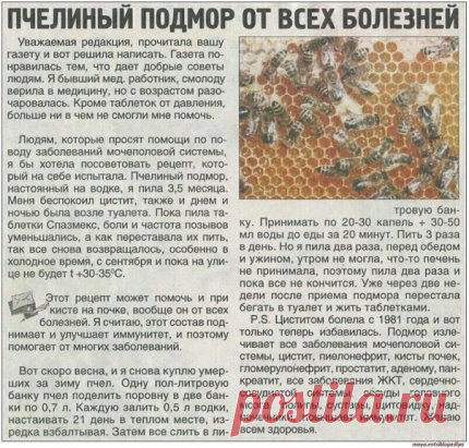 ЧУДО ПРОПОЛИС ОТ СОТНИ БОЛЕЗНЕЙ
