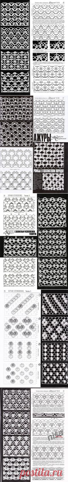 (49) Схемы крючком в Pinterest