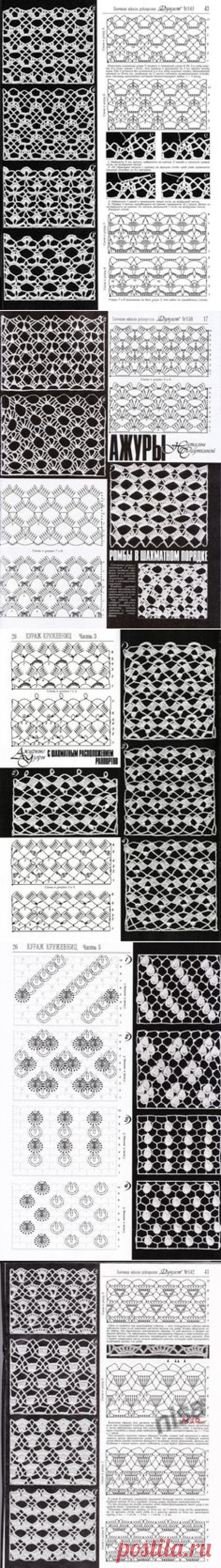 (49) Схемы крючком в Pinterest
