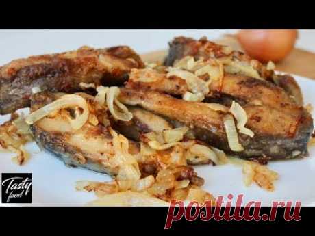 Как Вкусно Пожарить Карпа на Сковородке с Луком!