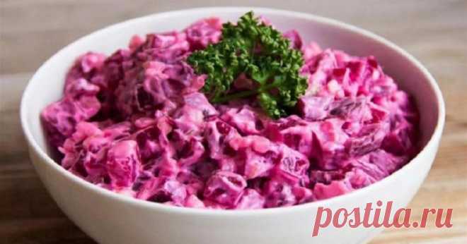 Свекольные салаты для праздничного стола