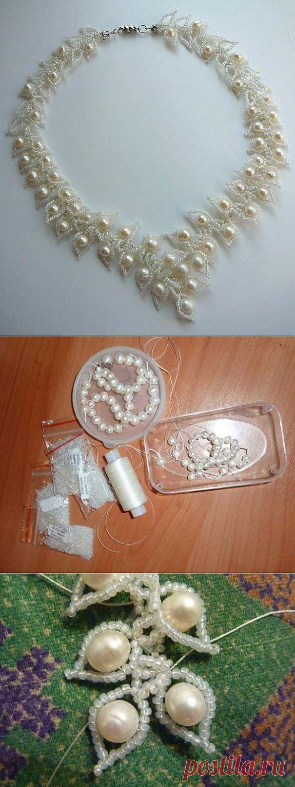 Колье "Райский сад".